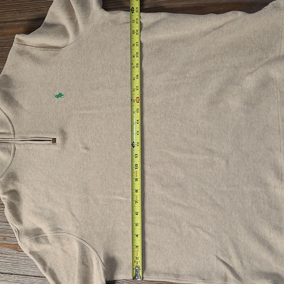 POLO RALPH LAUREN Men's Quarter-Zip Pullover Size XLarge In Excellent Condition - Picture 4 of 4